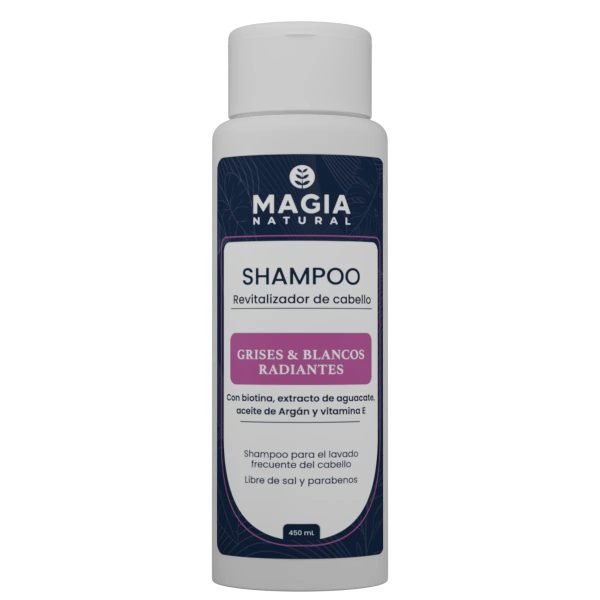 Shampoo para Canas y Cabello Blanco - 450 ML